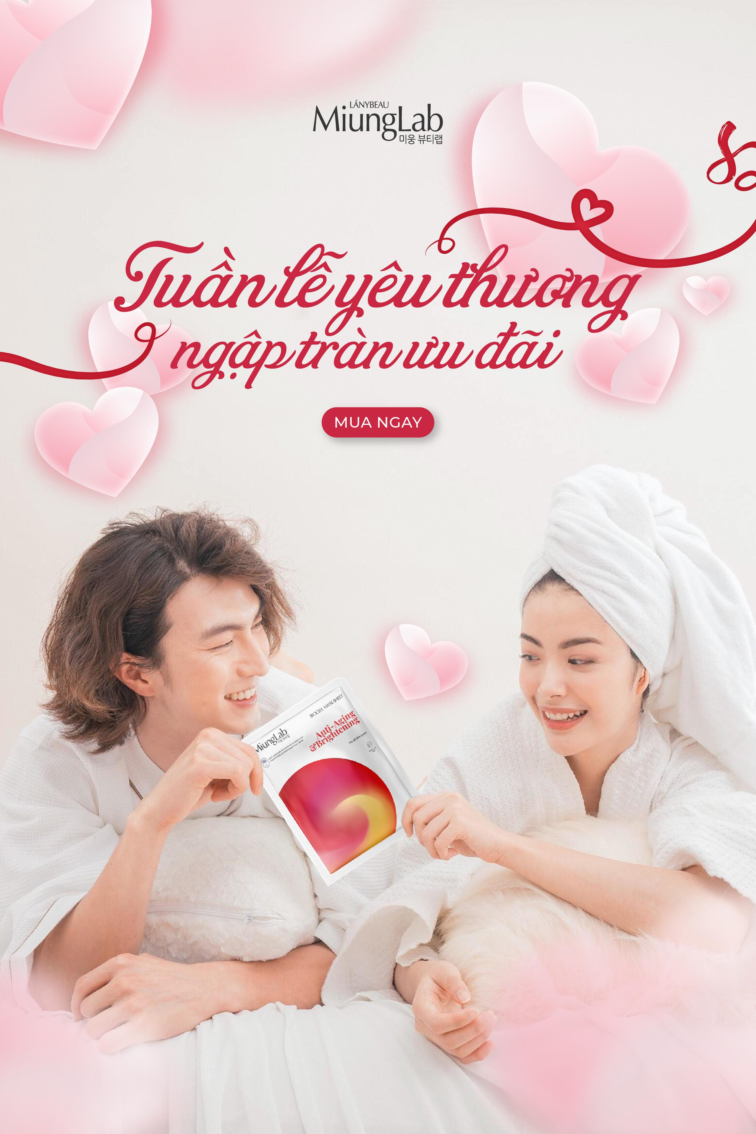 [HCM]Mặt Nạ MIUNG LAB Phiên Bản Mới (Combo 7 miếng)