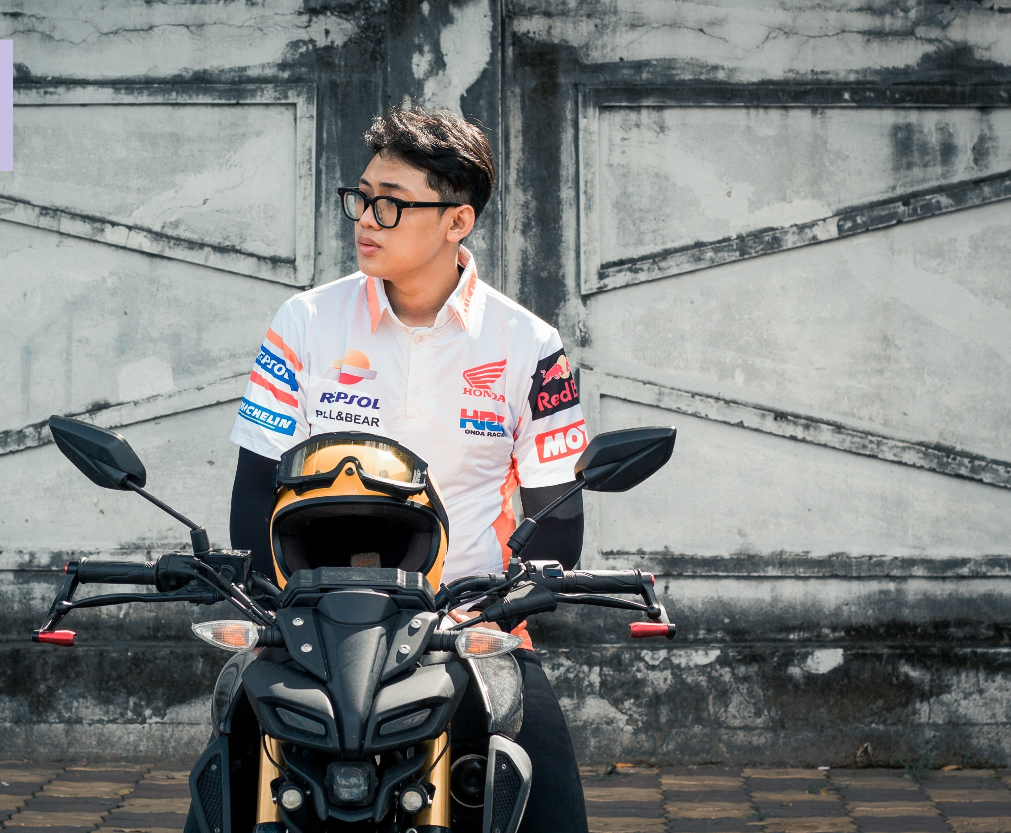 Áo Thun HONDA REPSOL Màu Trắng Cao Cấp