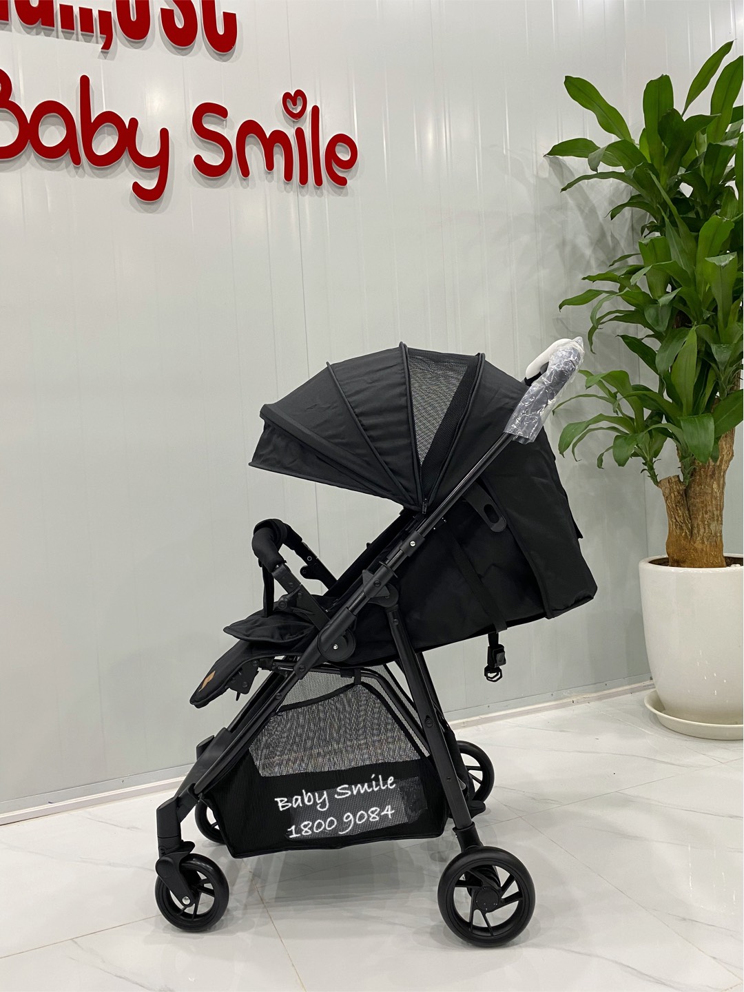 Xe đẩy FUNNIO KM688 đẩy 2 chiều, 3 tư thế