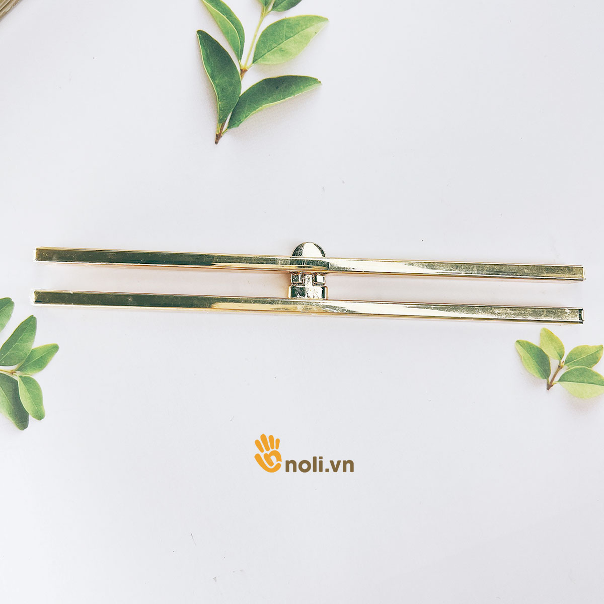 Khóa nẹp miệng túi 19cm