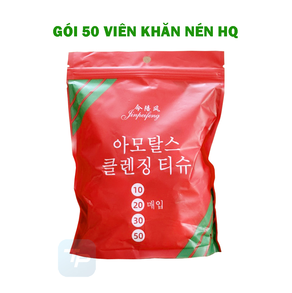 GÓI 50 VIÊN KHĂN NÉN TRÒN HQ