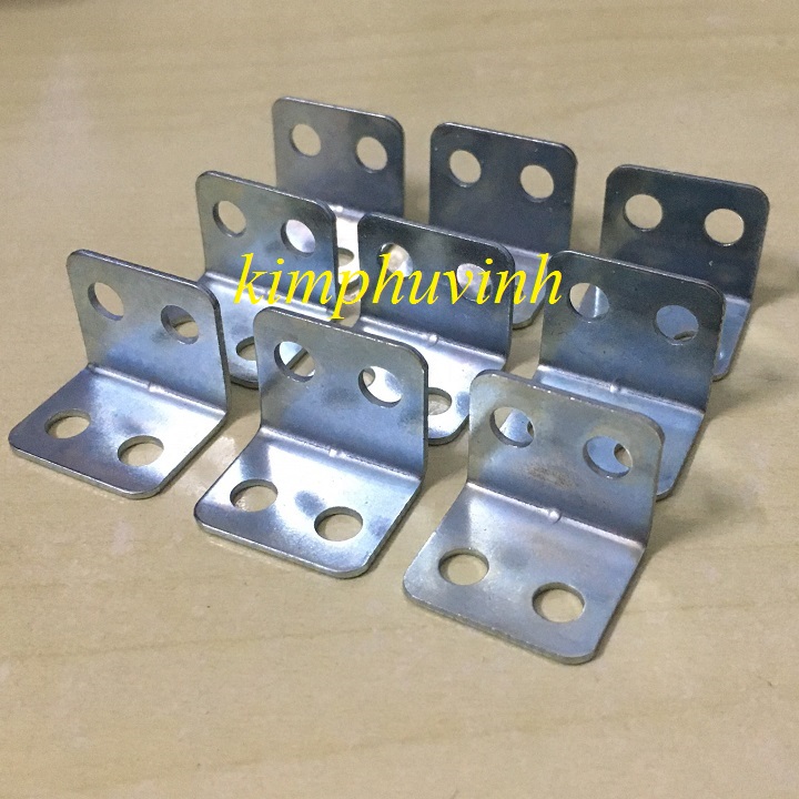 50 KE GÓC VUÔNG 1.5x1.5cm ( Bản 2cm - 4 Lỗ )