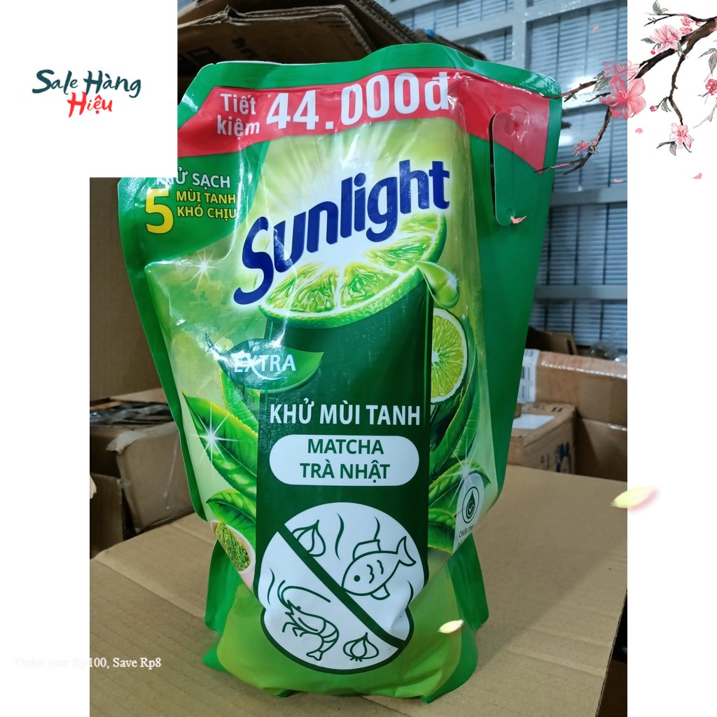 Nước rửa chén Sunlight Chanh 3.5kg/ túi