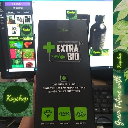Vi Sinh Làm Trong Nước Bể Cá Cảnh Extra Bio