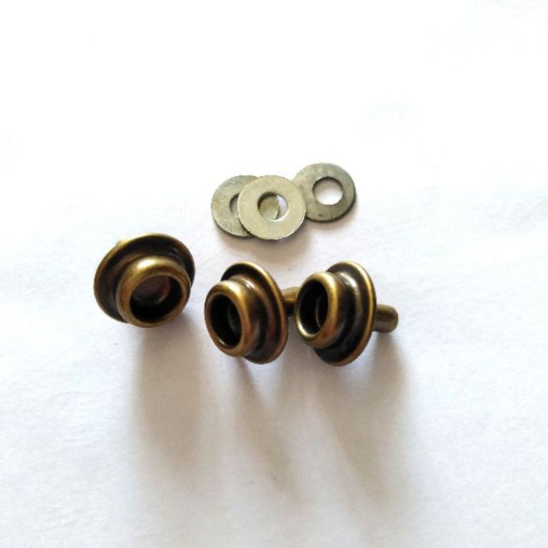Bộ 3 nút bấm gắn nón bảo hiểm, lắp kính