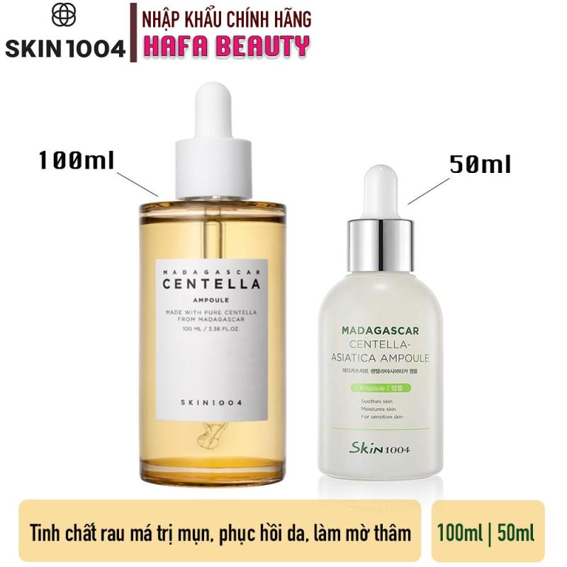 Tinh Chất Rau Má Giảm Mụn, Phục Hồi Da, Làm Mờ Vết Thâm Skin1004 Madagascar Centella Asiatica 100 Ampoule