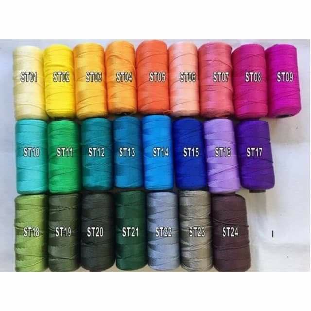 Set 4 cuộn sợi thô bóng