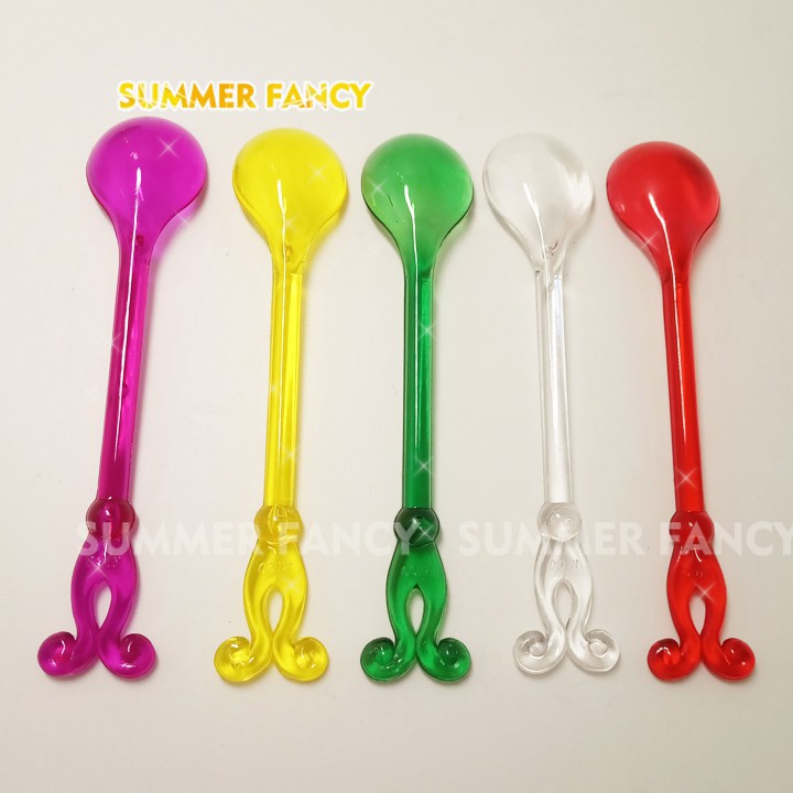 10 Muỗng Nhựa Kem Nhỏ - Plastic Spoon