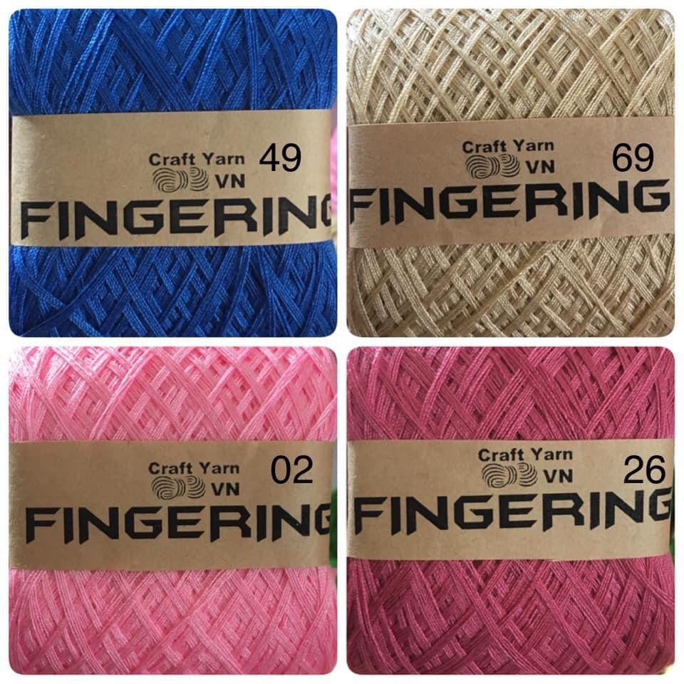 Sợi cotton bóng Fingering