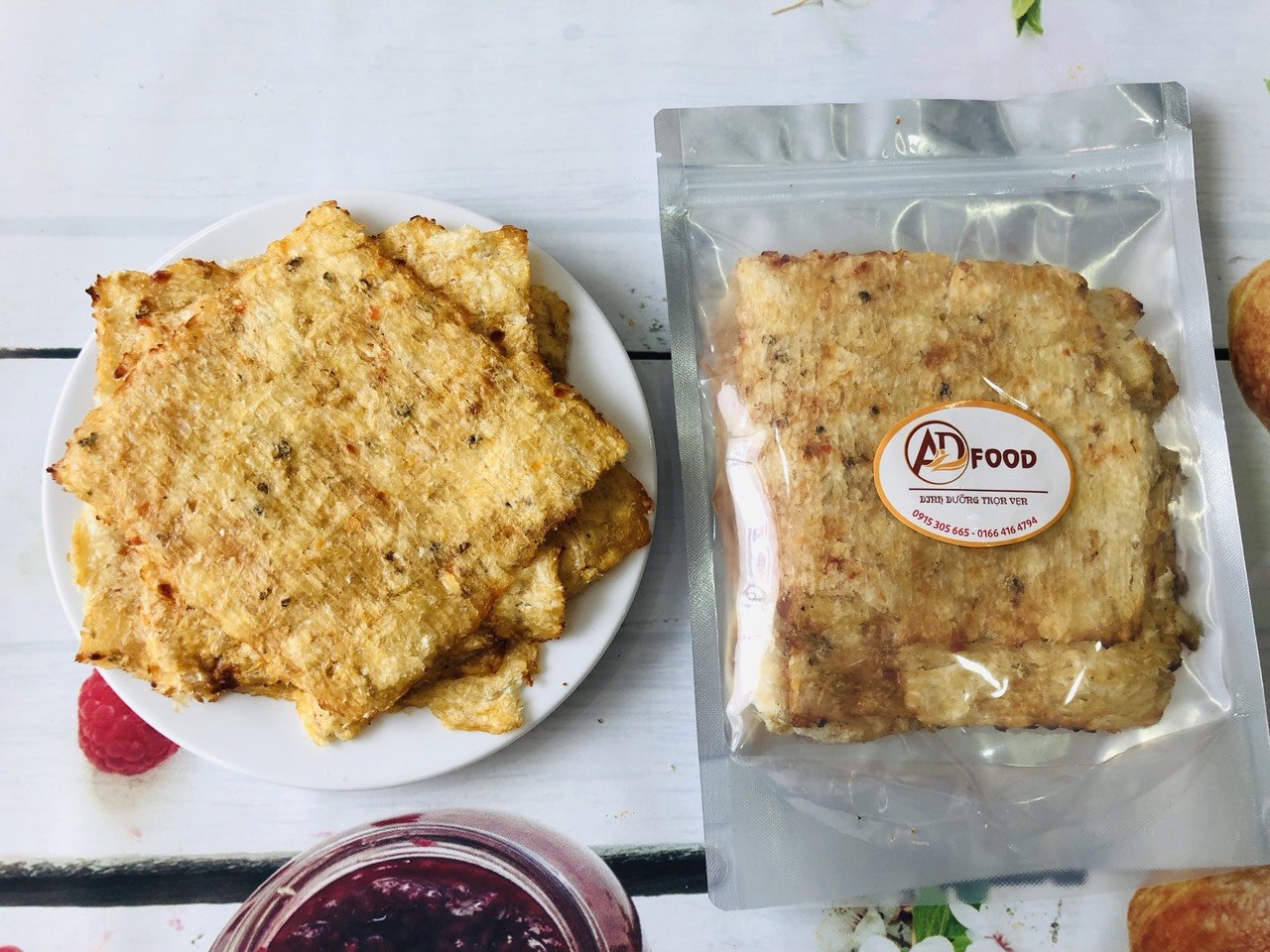 500g mực cán tẩm gia vị