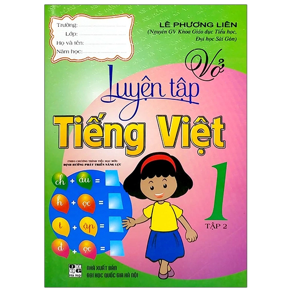 Fahasa - Vở Luyện Tập Tiếng Việt 1 - Tập 2