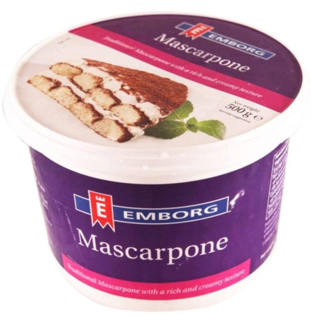 Phô mai Mascarpone Emborg - Hộp 500gr
