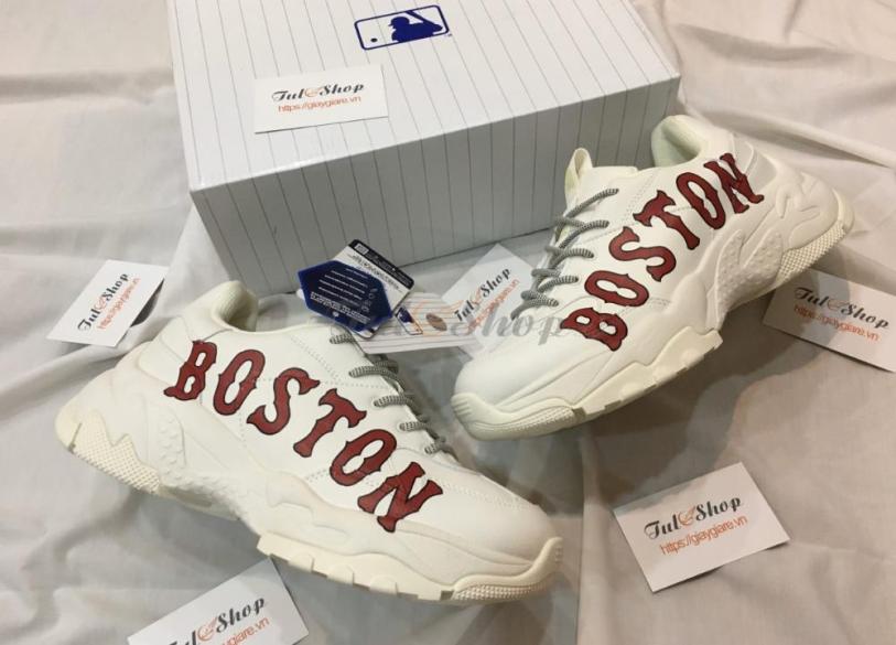 Giày SNEAKER MLB Newyork Yankees BOSTON Trắng Hót Nhất Năm 2020 giá rẻ