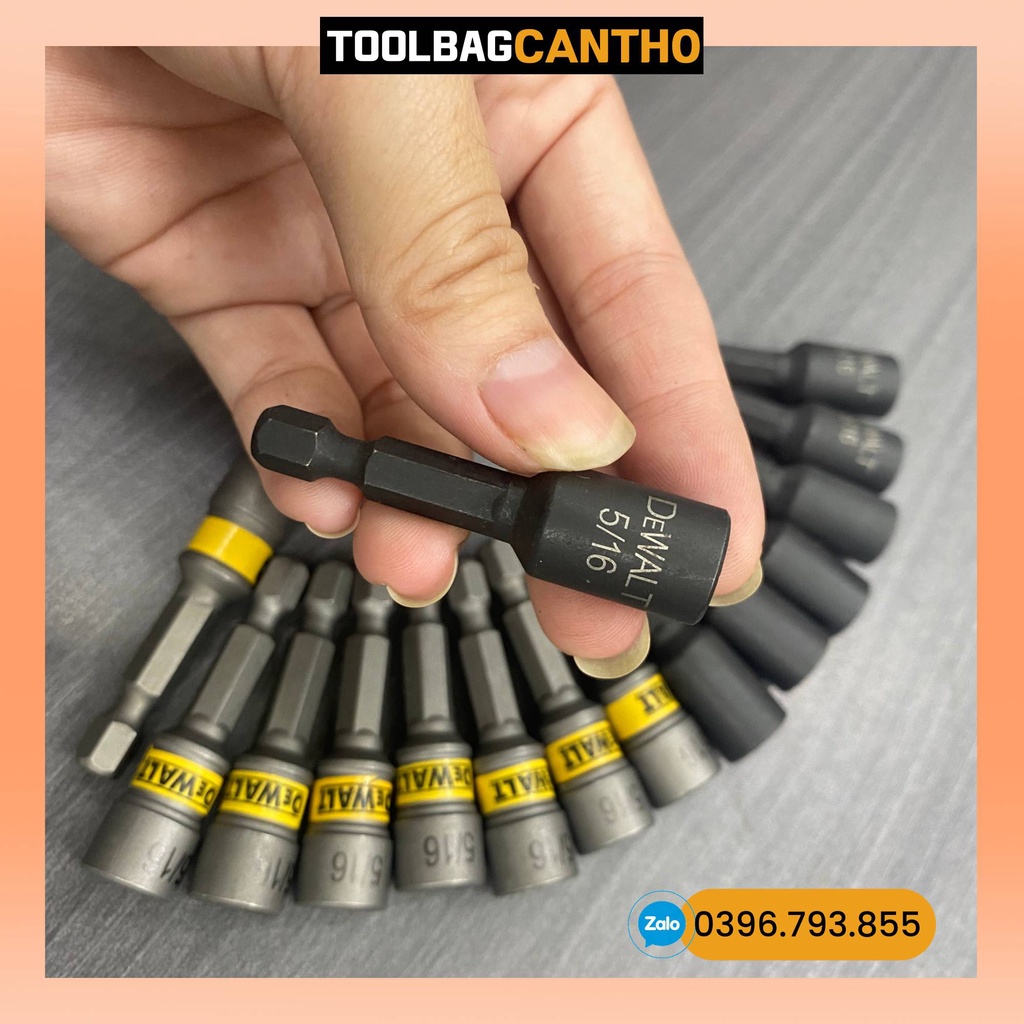 Đầu bắn tôn Dewalt chuẩn ngắn