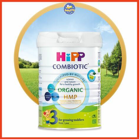 Sữa HiPP COMBIOTIC ORGANIC HMP Số 1, 2, 3, 4 Lon 800G