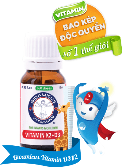 BioAmicus Vitamin D3K2MK7 Bao Kép 10ml