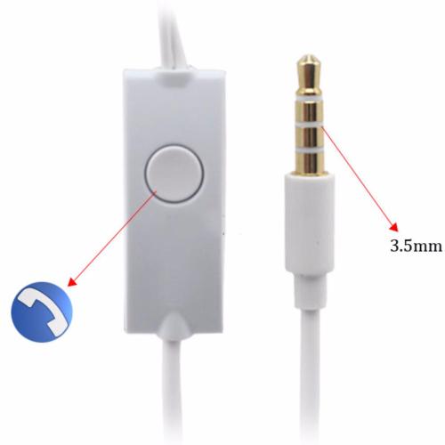 Tai Nghe dành cho Samsung J7 Prime / J7 Pro ( Dây Trắng )