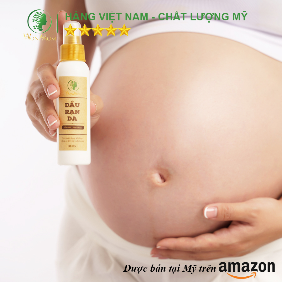 [ Giảm 35K - Đơn 339K ] Dầu Tinh Chất Chống Rạn Da Wonmom 70g