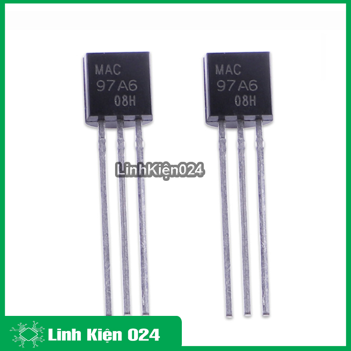 Combo 4 triac 97a6 to-92 0.6a/400v chất lượng cao