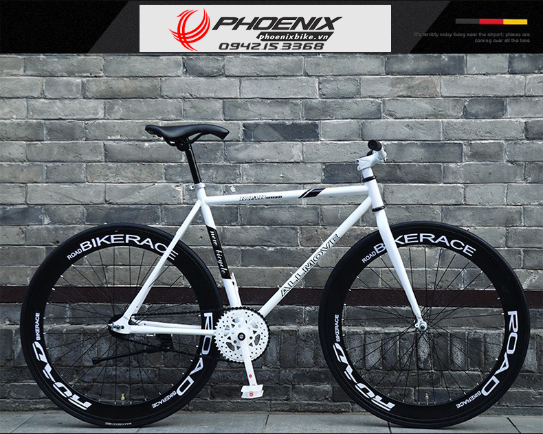 Xe đạp Fixed Gear EG-01 vành 60 2024 siêu rẻ