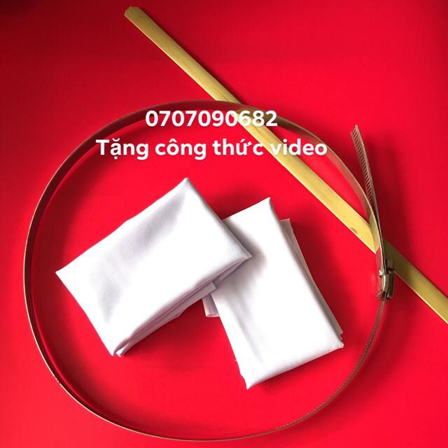 Bộ khuôn làm bánh cuốn tại nhà tặng kèm công thức
