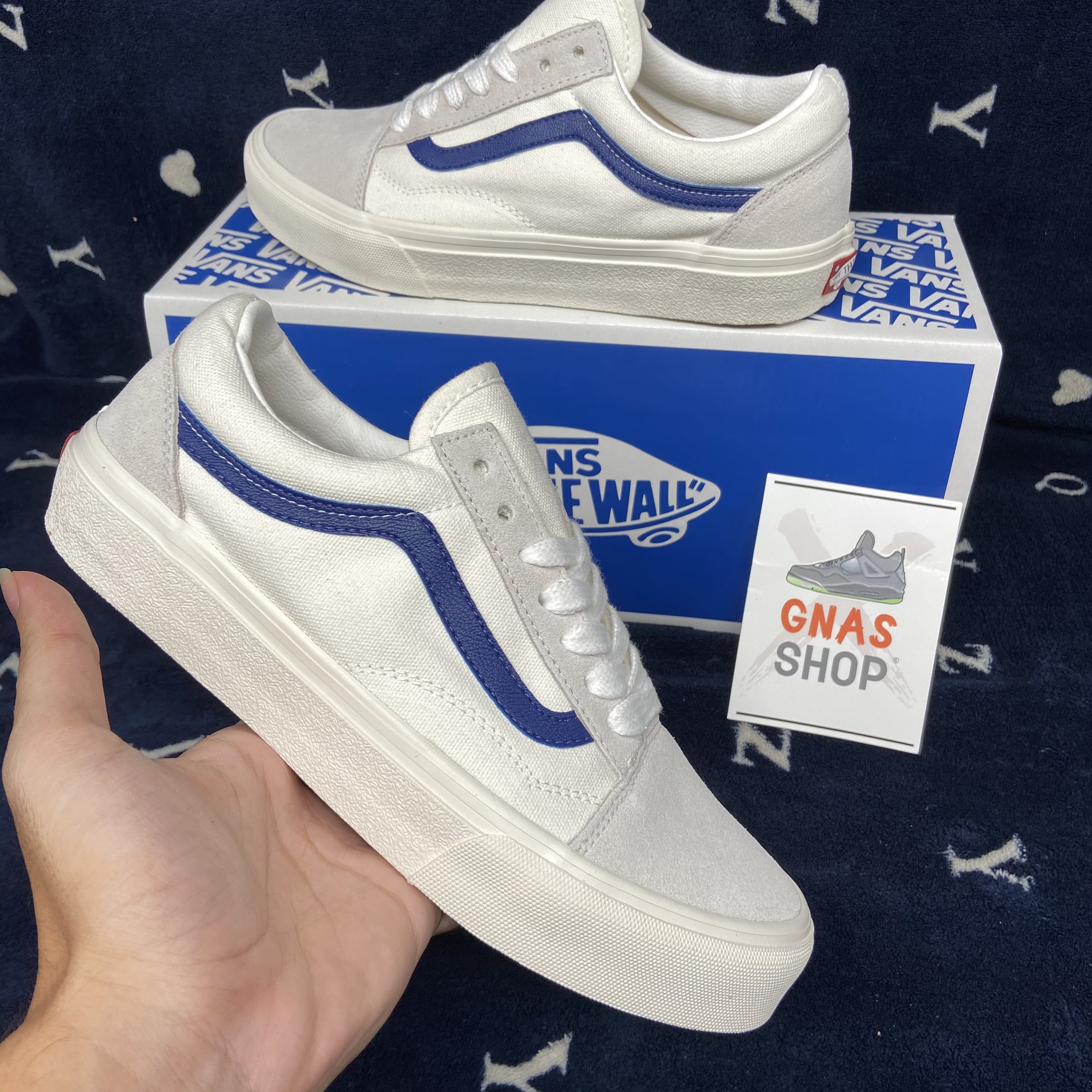 [HCM]Giày Vans Style 36 xanh dương [ Chuẩn 11 : Full box - tag - bill ]