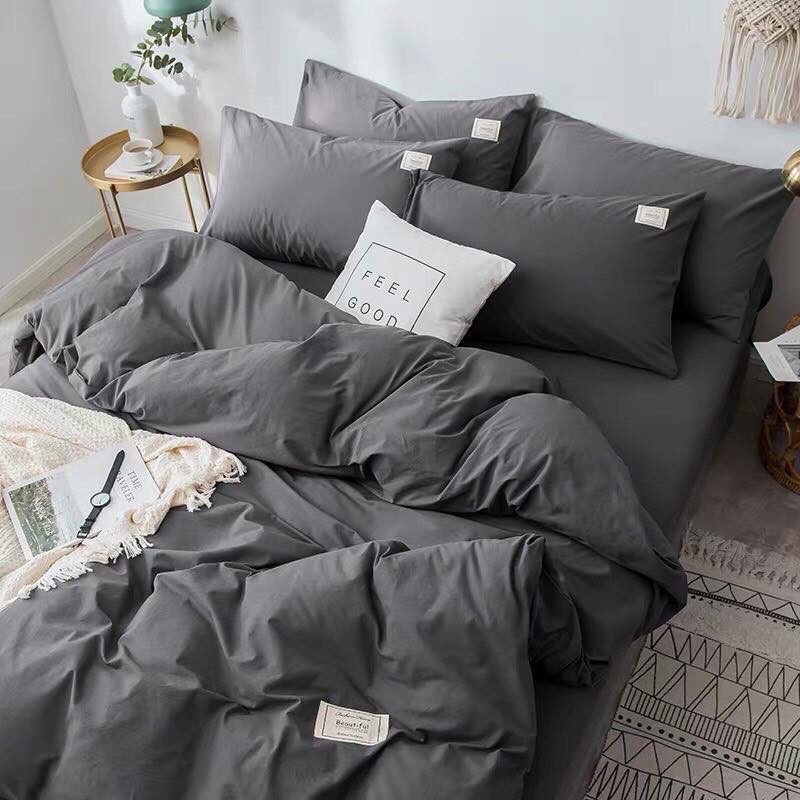 Bộ chăn ga gối cotton tici – chăn mền, drap giường, vỏ gối - ga giường đủ size không kèm ruột