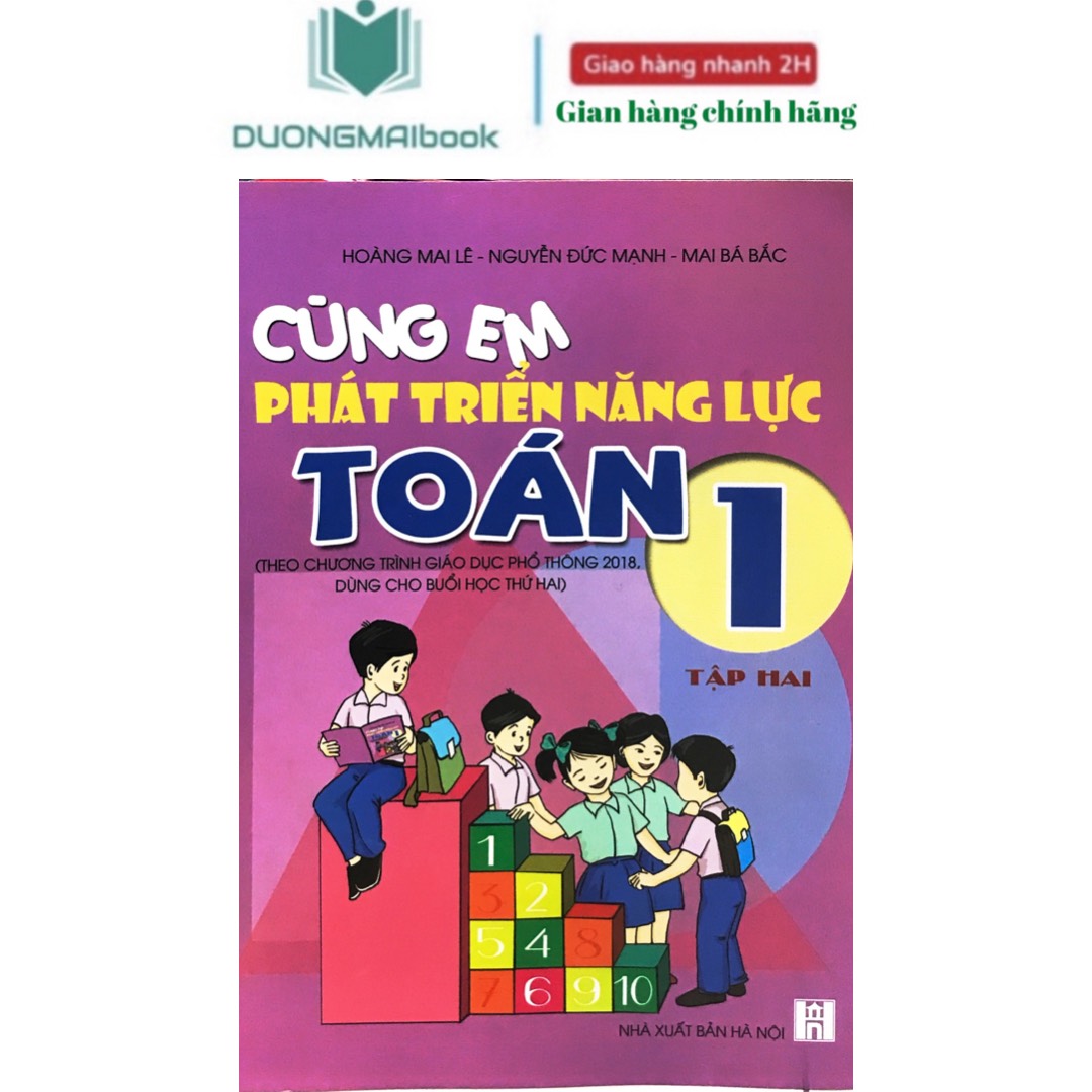 Sách - Cùng em phát triển năng lực Toán 1 (theo chương trình giáo dục phổ thông 2018)