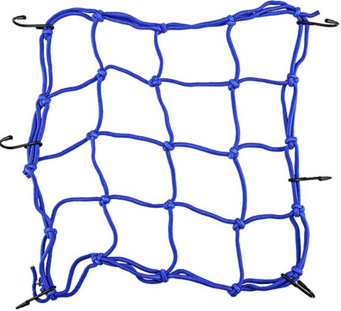 Lưới thun ràng đô xe máy kích cỡ 40x40 ( Đen + Đỏ + Xanh dương )