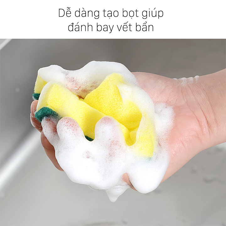Bọt Biển Rửa Chén- Miếng bọt biển rửa chén