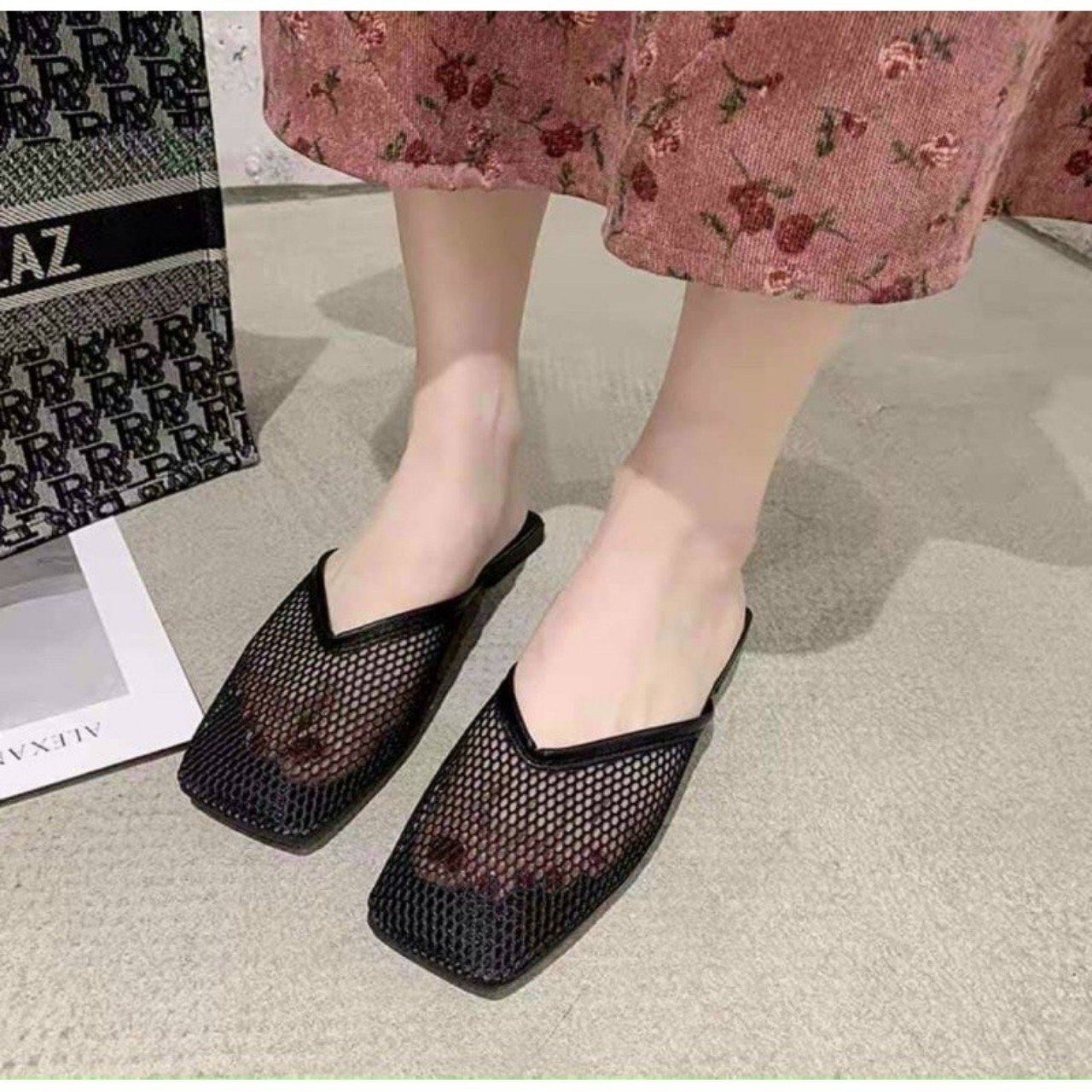 Giày sục lưới siêu thoáng