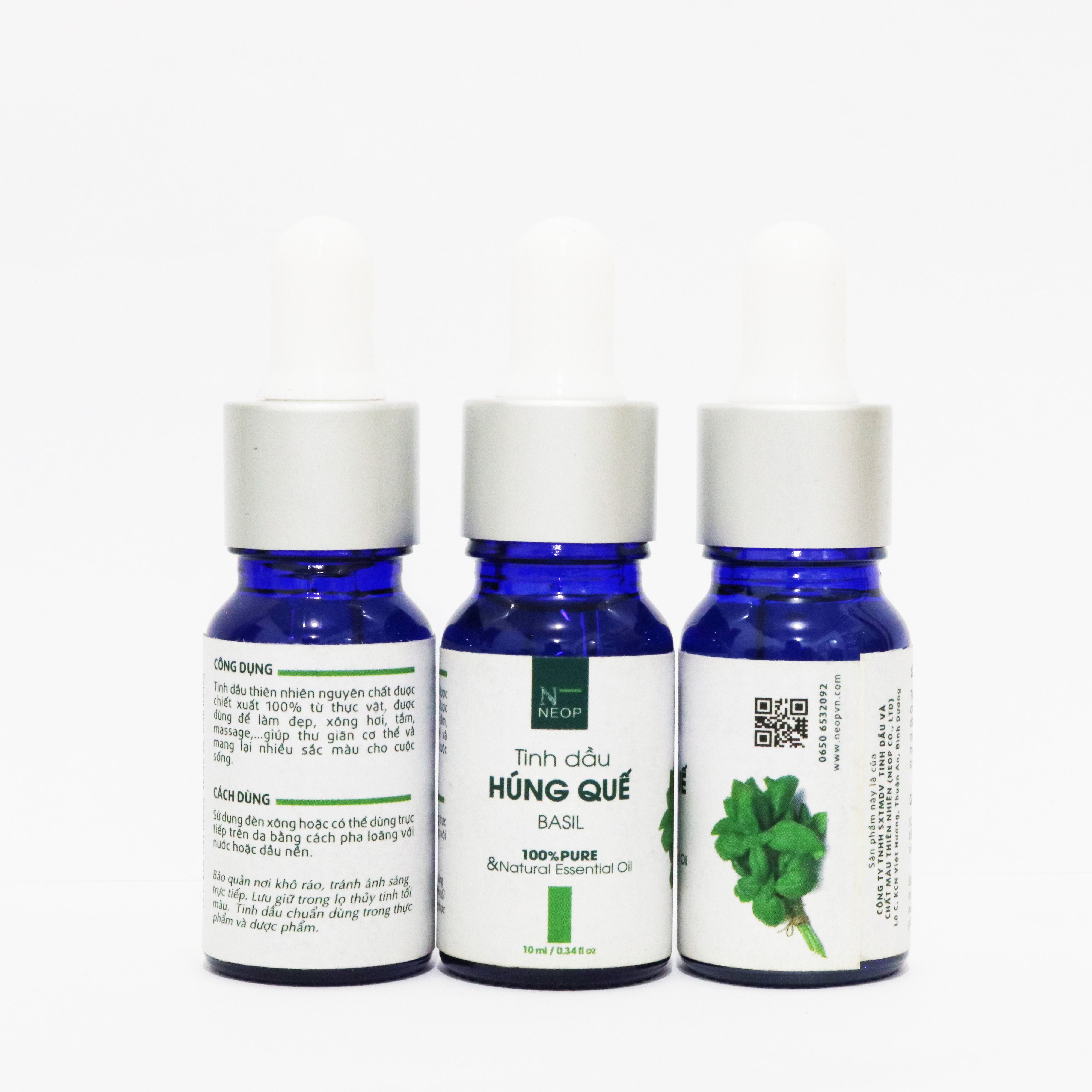 Tinh Dầu Húng Quế NEOP - Basil Essential Oil 10mL