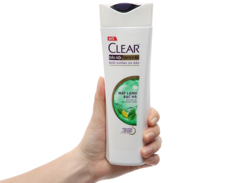[HCM]DẦU GỘI CLEAR BẠC HÀ 170G