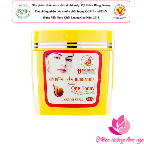 Kem dưỡng trắng da toàn thân ONE TODAY 80g