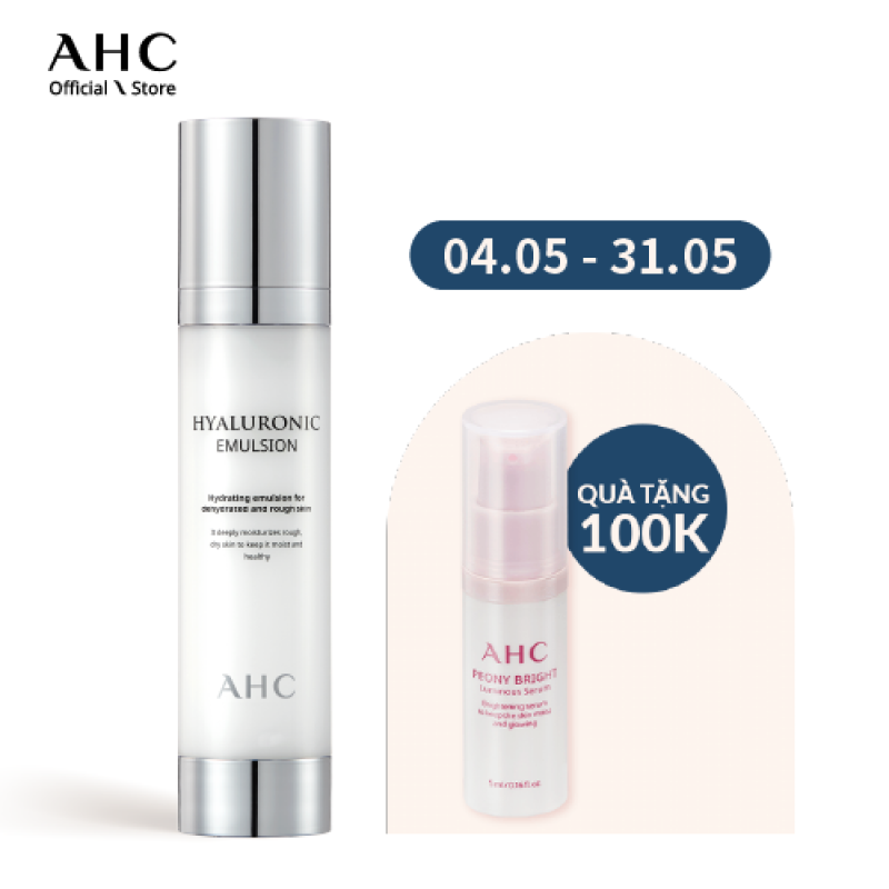 Sữa Dưỡng Cấp Nước AHC Hyaluronic Emulsion 100ml giá rẻ