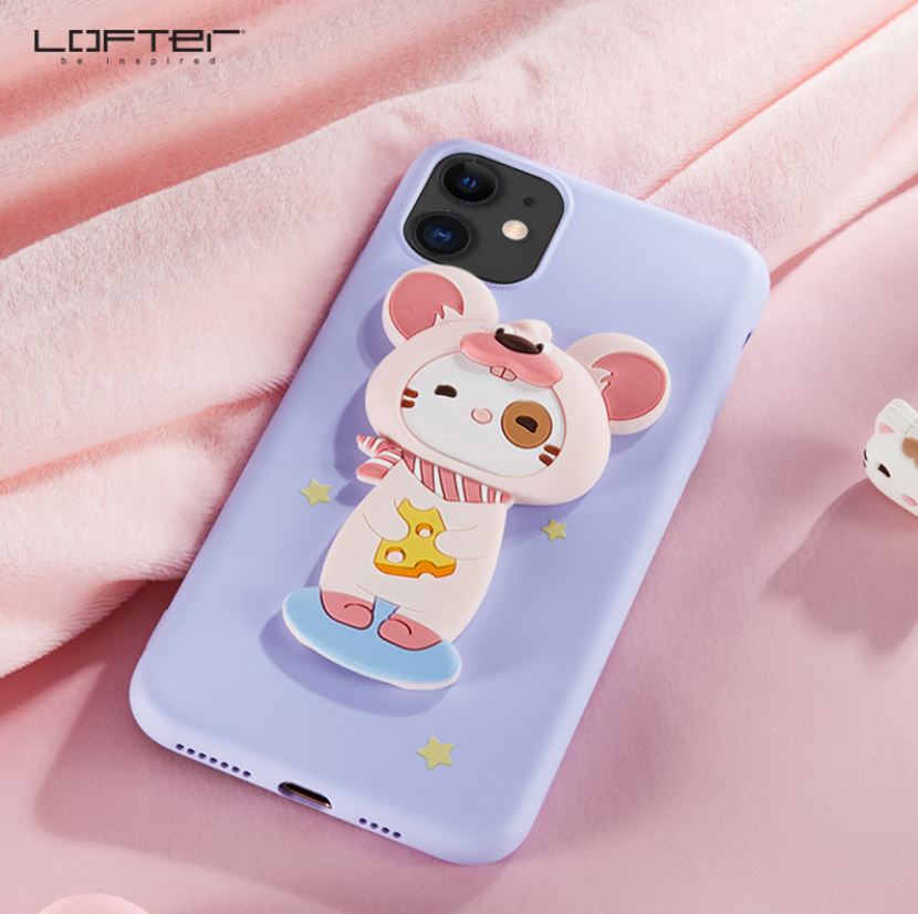 Ốp lưng Thú Cưng Dễ thương Cho Iphone11