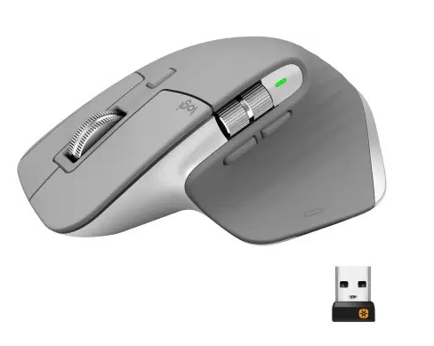 Chuột không dây bluetooth logitech mx master 3s – yên tĩnh, 8k dpi, cuộn siêu nhanh, sạc usb-c dùng cho windows | mac.
