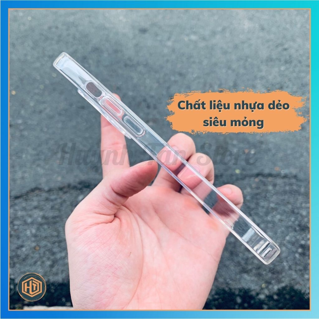 Ốp lưng GOR cho iPhone 13 Pro Max Silicon dẻo trong