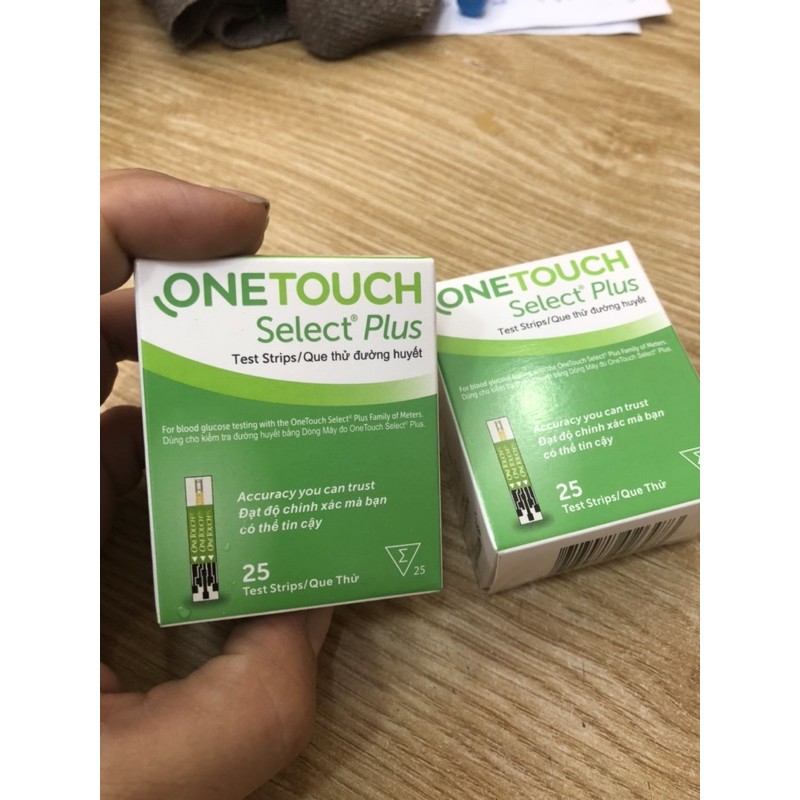 Que Thử Đường Huyết OneTouch - Hộp/25 Que