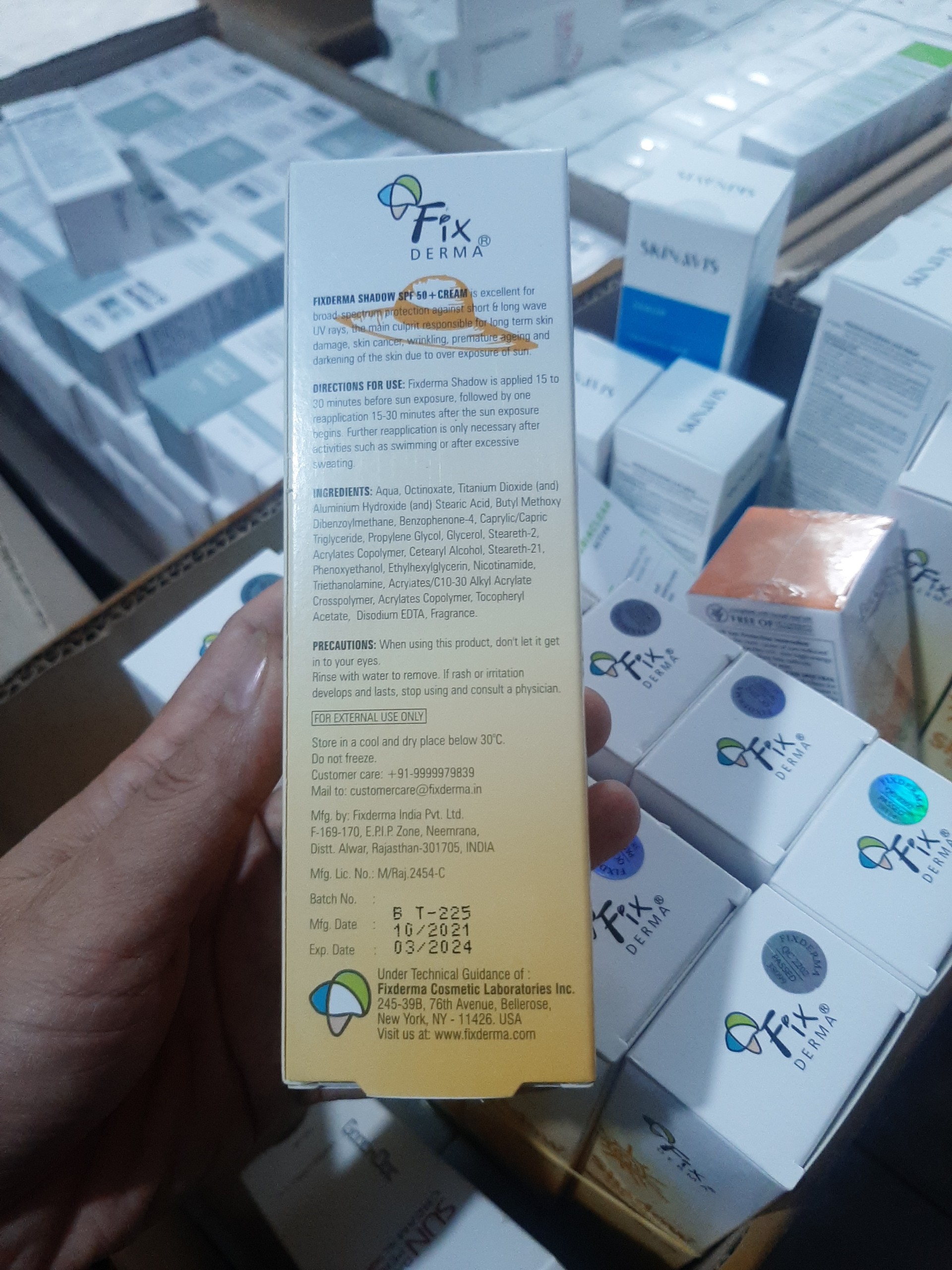 Kem Chống Nắng Fixderma Shadow Gel SPF 30,SPF 50 +(75g)