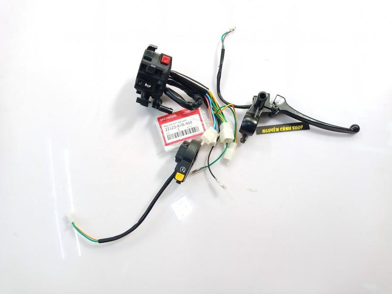cùm công tắc xe wave có tay thắng