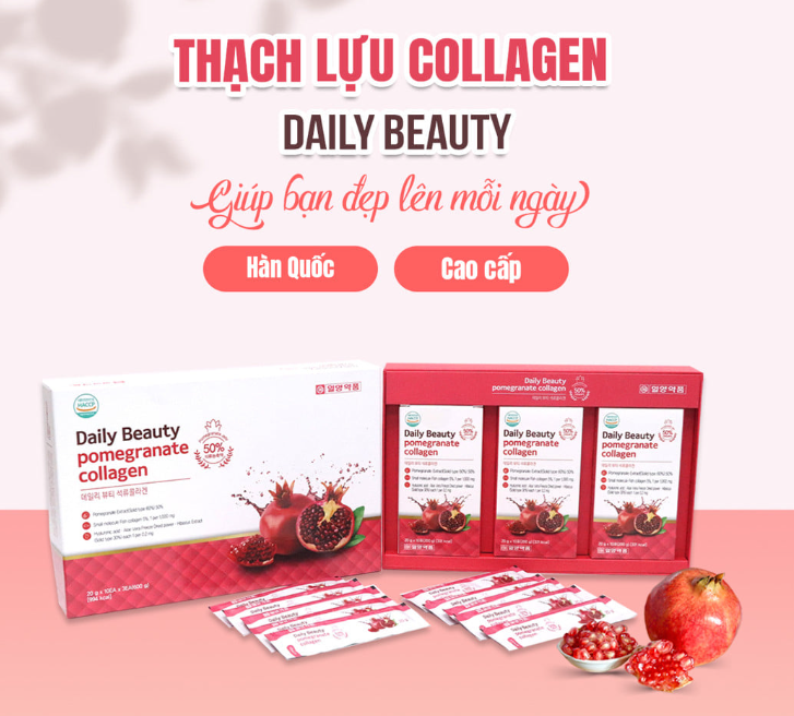 THẠCH LỰU COLLAGEN DAILY BEAUTY