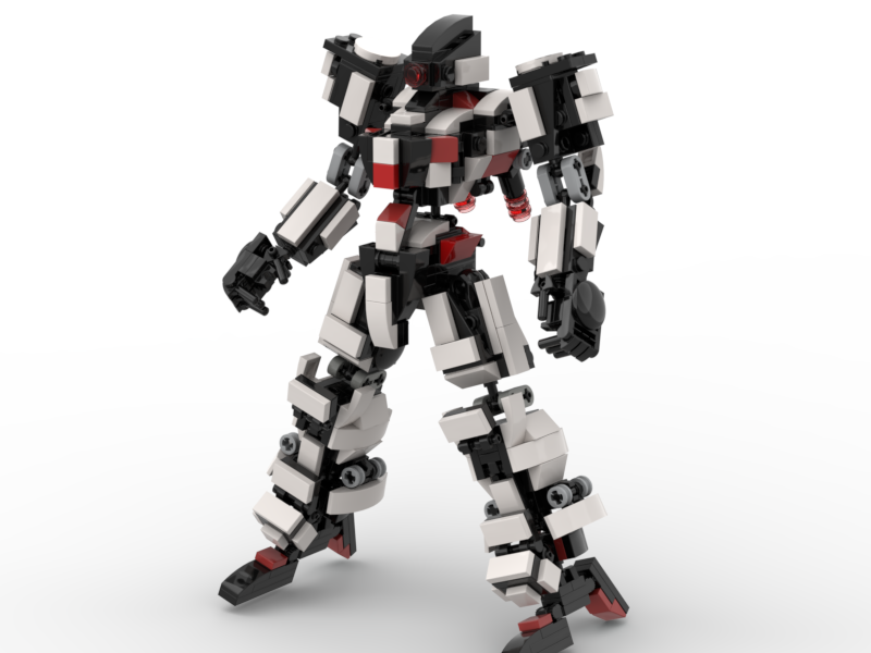 Đồ chơi lắp ráp Lego Mech Robot Light