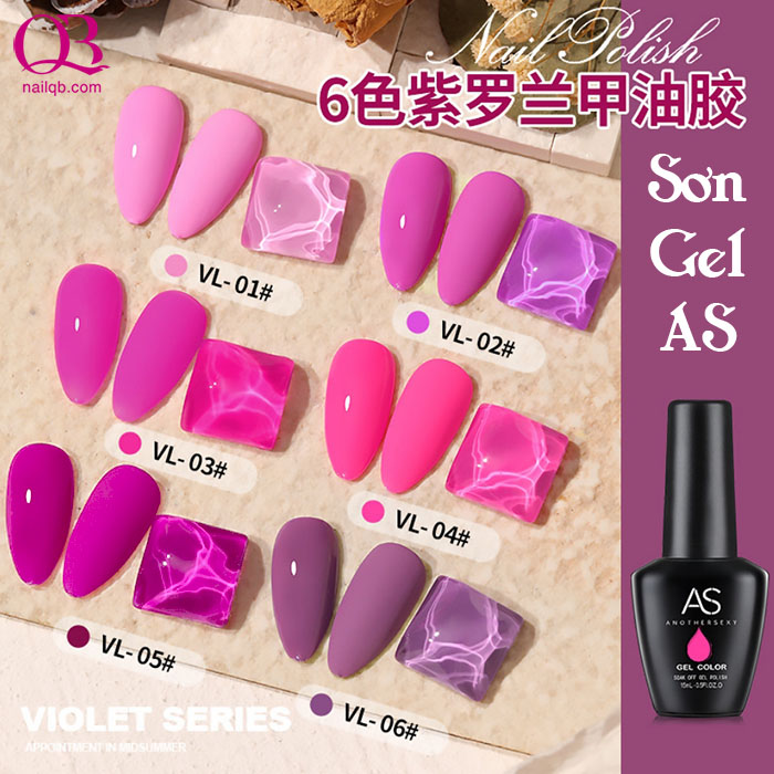 [HCM]Sơn gel AS mã VL