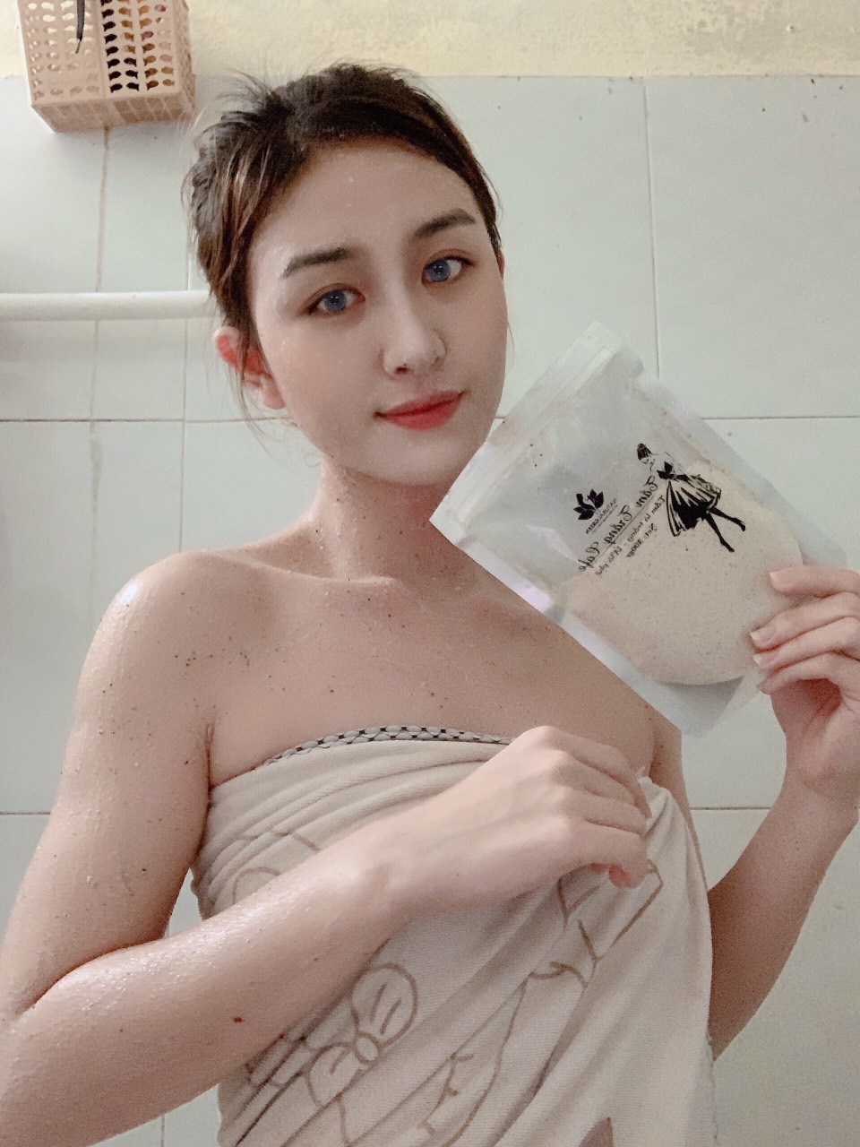 COMBO 3 GÓI Ủ TRẮNG CAFE (dùng cả face và body) 300g - 3 gói