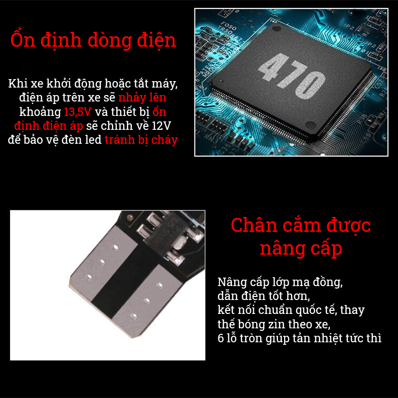 Đèn led demi cho Toyota Vios E
