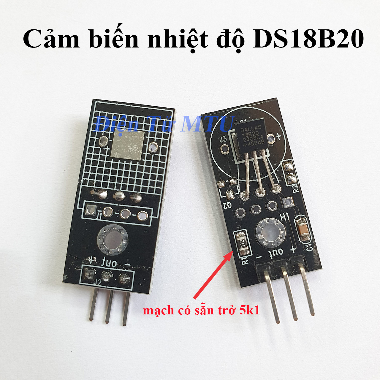 Cảm biến nhiệt độ DS18B20 TO-92