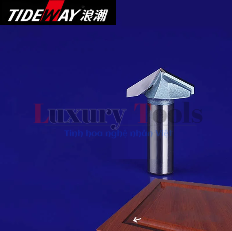 Mũi phay gỗ huỳnh ván vát 120 độ TIDEWAY