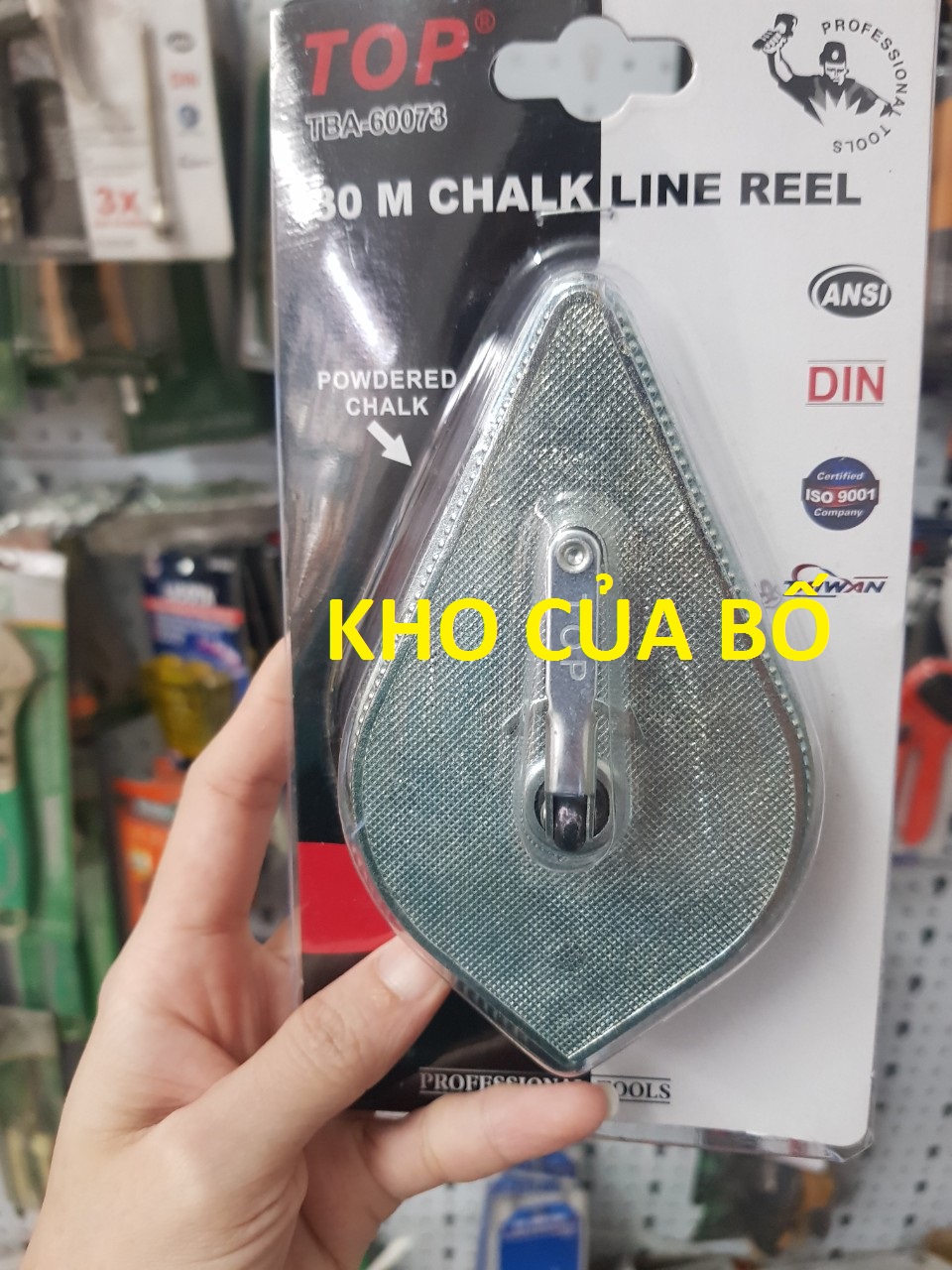 Dụng cụ bật mực 30 mét TOP - TBA-60073