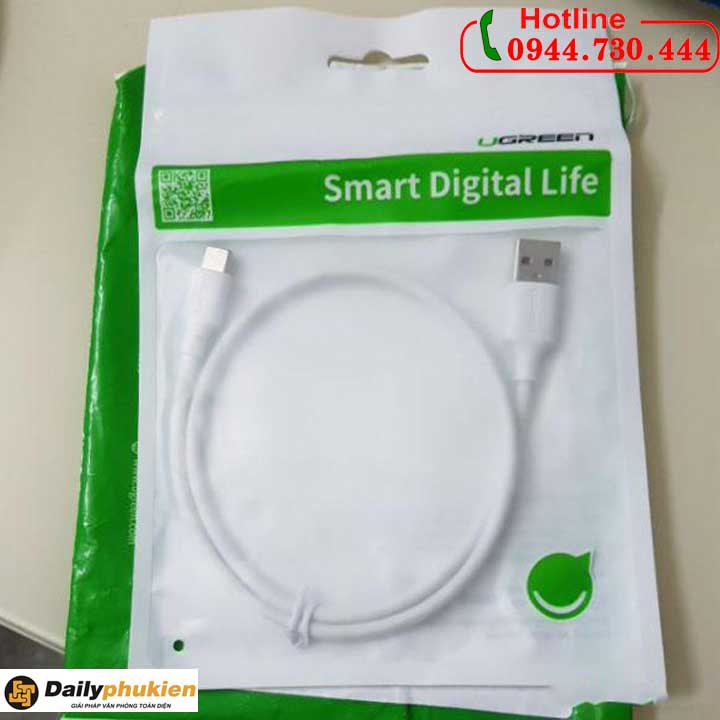 Cáp sạc USB type C sang USB 2.0 dài 1m UGREEN 60121